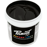 PERMASET AQUA SCREEN INK 1 LITRE DARK BROWN (STD1)