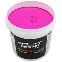 PERMASET AQUA SCREEN INK 1 LITRE FLUORESCENT MAGENTA