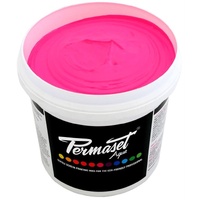 PERMASET AQUA SCREEN INK 1 LITRE FLUORESCENT PINK