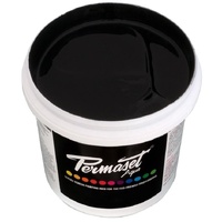 PERMASET AQUA SCREEN INK 1 LITRE JET BLACK (STD1)