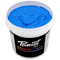 PERMASET AQUA SCREEN INK 1 LITRE LIGHT BLUE (STD1)