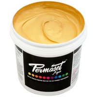 PERMASET AQUA SCREEN INK 1 LITRE METALLIC GOLD LUSTRE (MET2)
