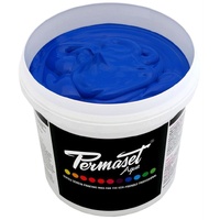 PERMASET AQUA SCREEN INK 1 LITRE SUPER COVER BLUE B (SC2)