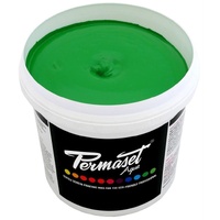PERMASET AQUA SCREEN INK 1 LITRE SUPER COVER MID GREEN (SC2)