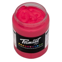 PERMASET AQUA SCREEN INK 300ML FLUORESCENT RED