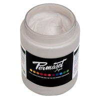 PERMASET AQUA SCREEN INK 300ML METALLIC PEARL WHITE (MET1)