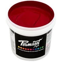 PERMASET AQUA SCREEN INK 4 LITRE MID RED (STD1)