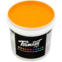 PERMASET AQUA SCREEN INK 4 LITRE YELLOW R
