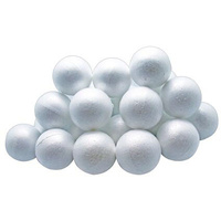 Polystyrene Balls 60Mm Bag Of 10