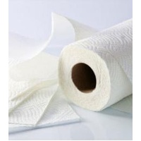 Super Absorbent Paper Towel 18Cm X 80M Perforated For Easy Tear Off Packet Of 2