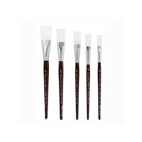 Neef Brush Robert Wade Series 980 White Taklon Long Flat 