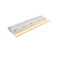 Aluminium Squeegee With Clear Rubber 