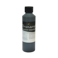 Chromacryl Waterbased Black Drawing Ink