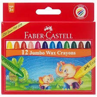Faber-Castell Giant Wax Crayons 