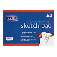 Jasart Gummed Cartridge Pad 50 Sheets 110Gsm