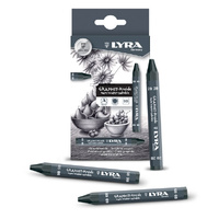 Lyra Graphite Crayon In Box 12 Pcs 