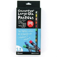 Micador Large Round Oil Pastels 