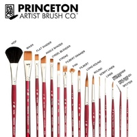 Princeton Velvetouch Synthetic Short Handle Brushes