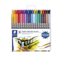 Staedtler Double-Ended Fibre Tip Pen 