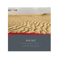 Rains Watercolour Paper 300Gsm 460 X 615Mm Single Sheet