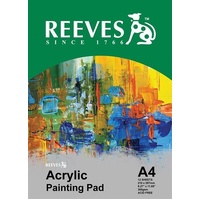 Reeves Acrylic Pad A5 360Gsm 12 Sheets