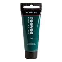 Reeves Gouache Paint 22Ml Green Deep