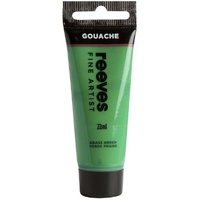 Reeves Gouache Paint 22Ml Grass Green