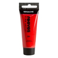 Reeves Gouache Paint 22Ml Scarlet