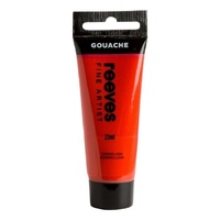 Reeves Gouache Paint 22Ml Vermillion