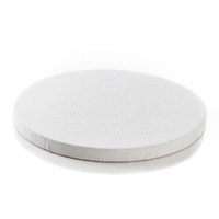 Eastart Student Quality Stretched Canvas Round Triple Primed 30Cm (12 Inch)Diameter 18Mm Profile