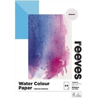 Reeves Watercolour Pad A5 200Gsm C/P 12 Sheets