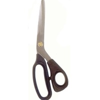 Scissors Dress Makers 210Mm Black Rubber Handles, Quality Stainless Steel Blades.