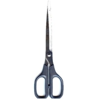 Scissors Z 230Mm Black Plastic Handles With Quality Stainless Steel Handles