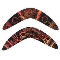 Scratch Art Boomerangs 29 X 14Cm Pkt Of 30 Plus Tools