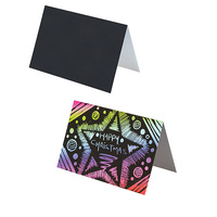 Scratch Art Cards Pkt Of 30 Plus Tools