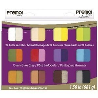 Sculpey Sampler Set Pkt Of 30 Half Blocks