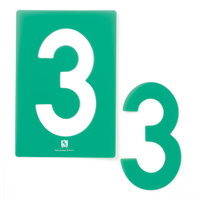 Plastic Stencils Numbers 0-9 Set Of 10 15Cm