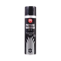 Micador Picture Varnish Satin 400 Gram. High Quality Clear Satin Varnish For Oil &amp; Acrylic Painting. Will Not Yellow With Age.