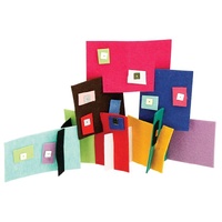 Stiffened Felt A3 Packet Of 10 Assorted Colours