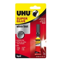 Uhu Super Glue Ultra Fast Gel 3Ml