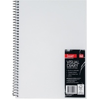 Visual Art Diary A3 60 Sheet 110Gsm Clear Polypropylene Cover