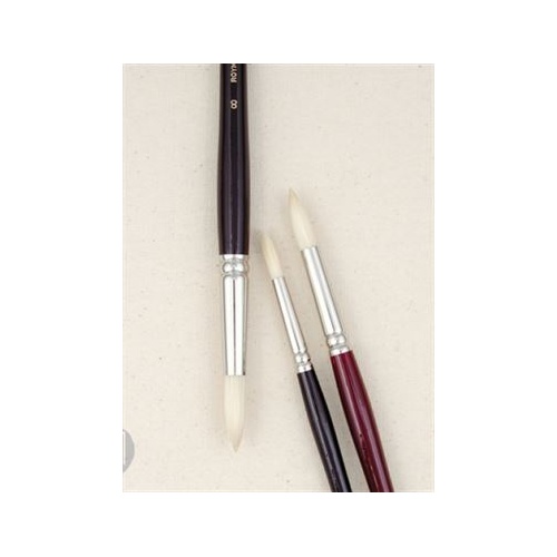 Roymac Brush Series 1300 Chungking Hog Bristles Round #4