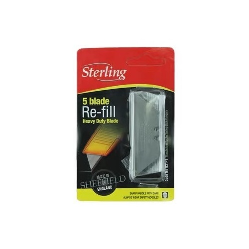 Replacement Blades Packet Of 5 Suitable For Craft Knives Retractable And Fixed Blade Knives