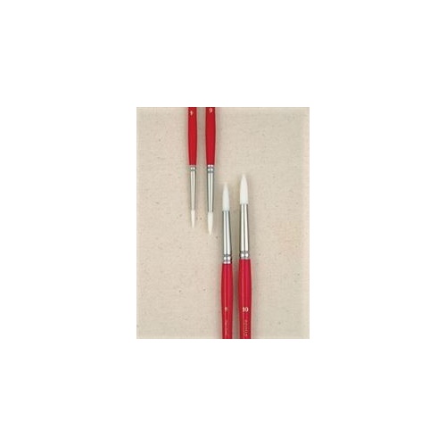 Roymac Brush Series 907 Premium White Taklon Round #0