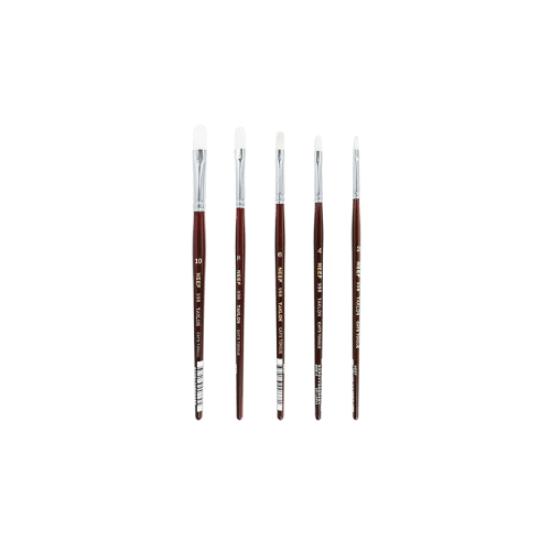 Neef Brush Series 960 White Taklon Bright #0