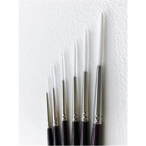 Neef Brush Robert Wade Series 990 White Taklon Script #0