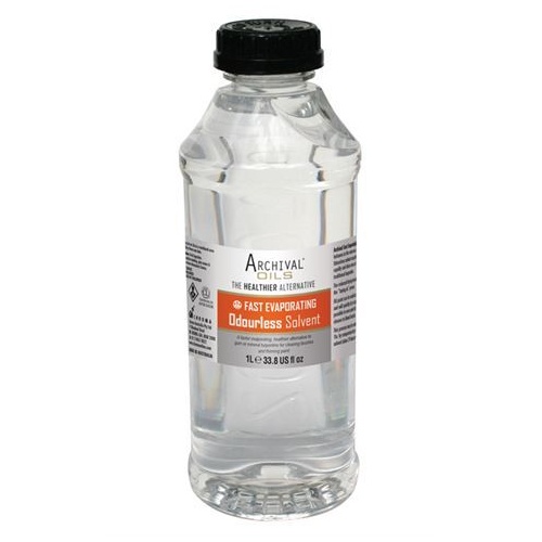 Archival Odourless Solvent Fast Evaporating 1 Litre