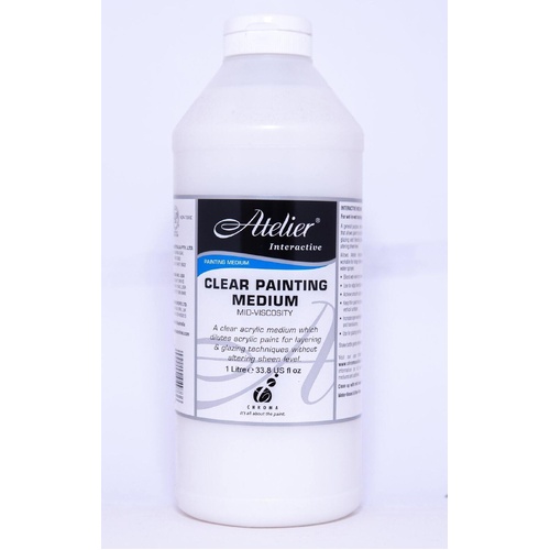 Atelier Clear Painting Medium 1 Litre