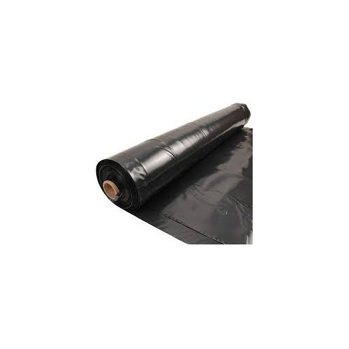 Extra Thick Black Plastic Film 2M Wide X 100M Long