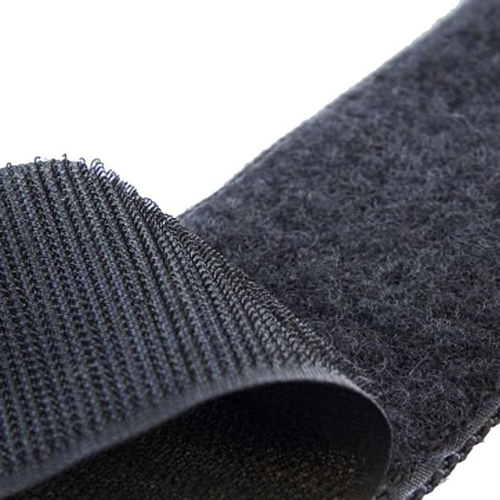 Hook And Loop Fastners Loop Only 25Mm X 25M Roll - Black